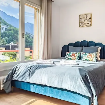 Mountain Sunrise Veytaux