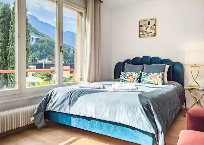 Mountain Sunrise Veytaux